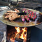 Cuisinière à tonneau rustique