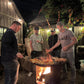 Cuisinière à tonneau rustique