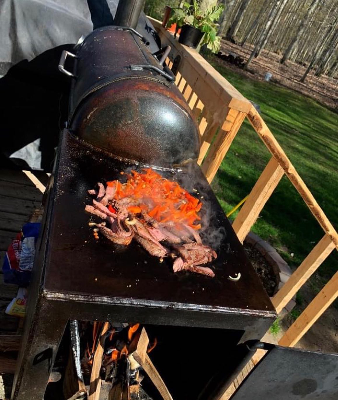 Custom Backyard Smokers